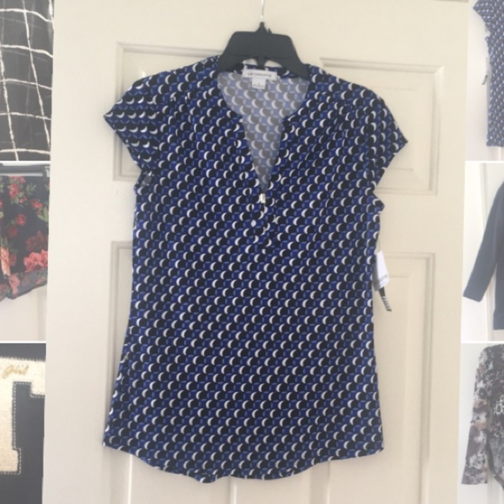 liz Claiborne top
